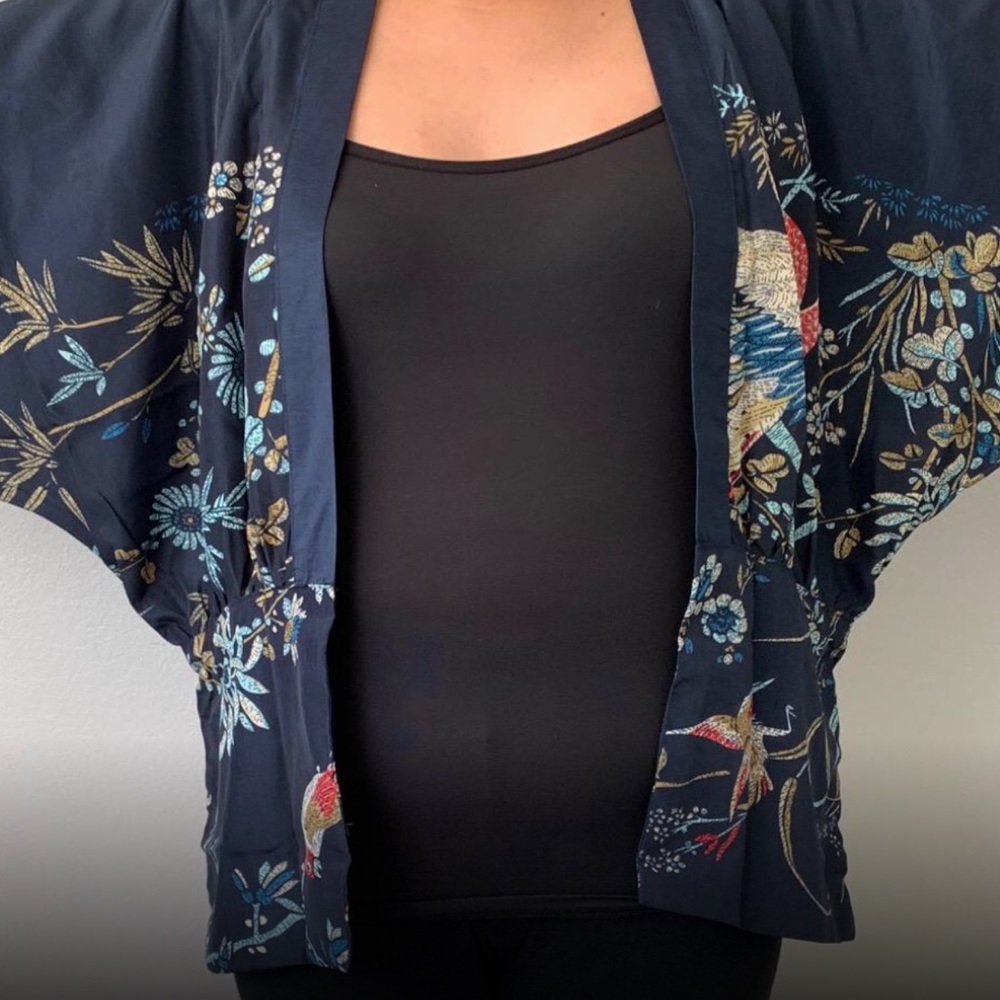Tailored kimono top - Picture 4 of 7